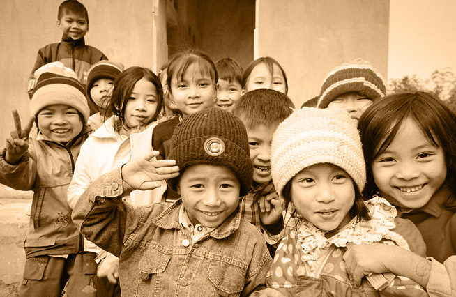 Accès à des latrines scolaires - Vietnam